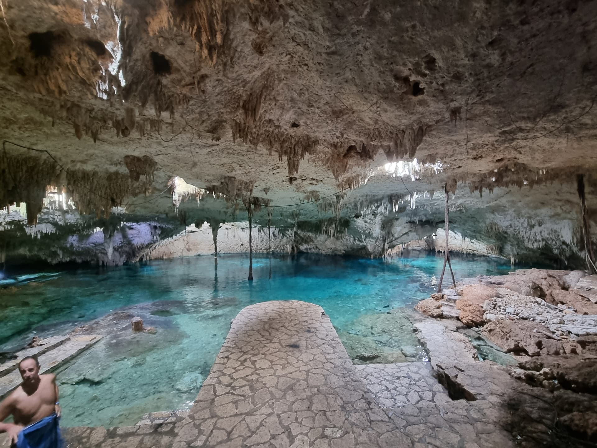 Cenote Stalactites Baignade