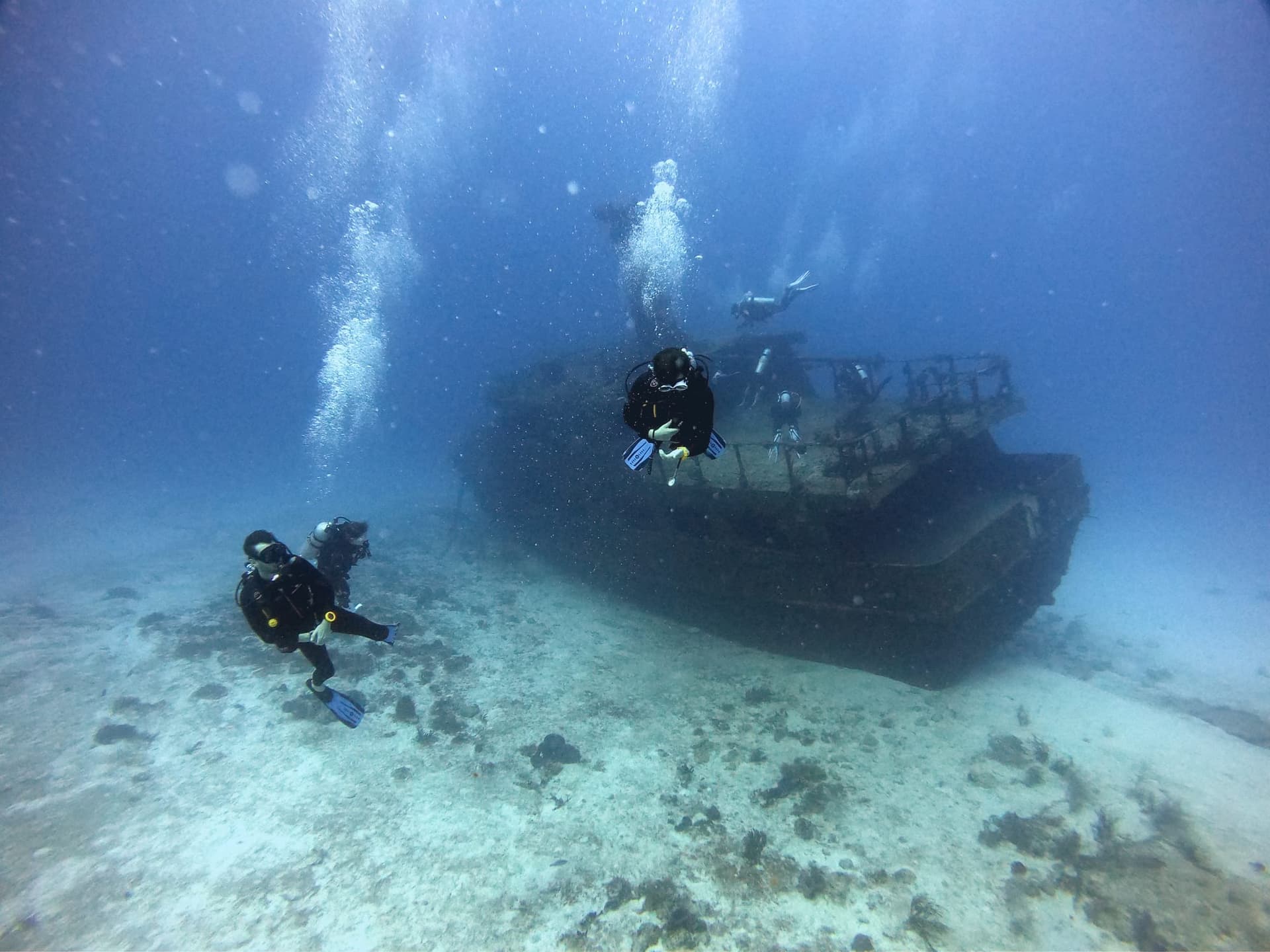 Plongée sur l’épave du Mama Viña à Playa del Carmen