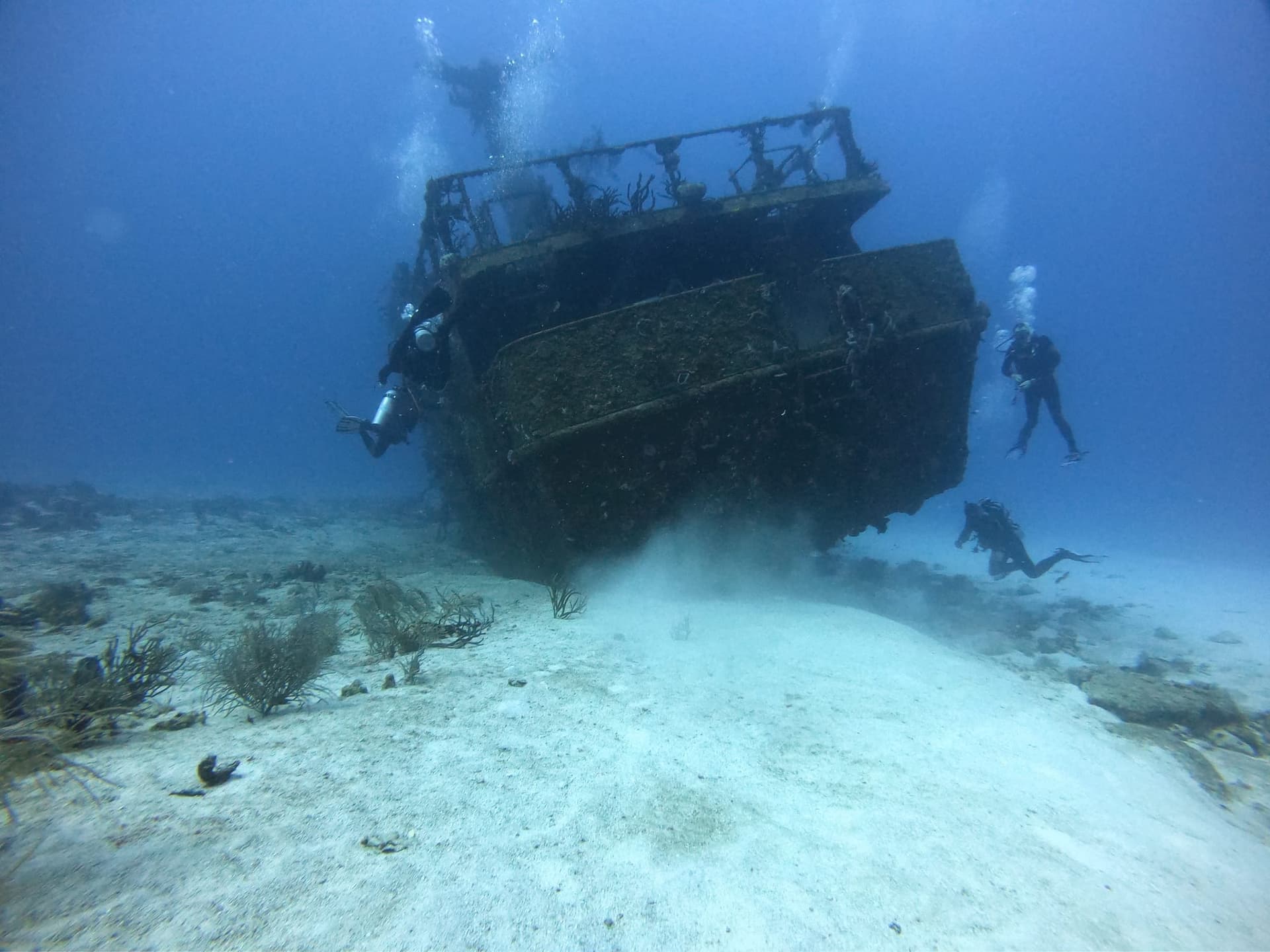 Plongée sur l’épave du Mama Viña à Playa del Carmen