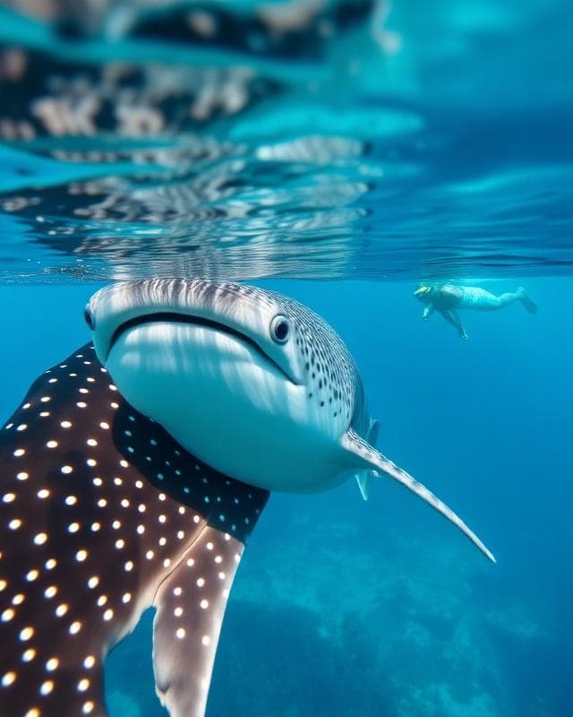 Excursion requins baleines depuis Playa del Carmen